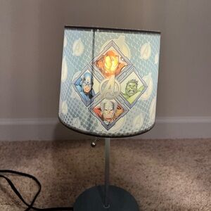 Disney Avengers Blue Lamp